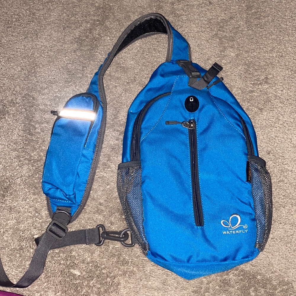 Waterfly messenger bag